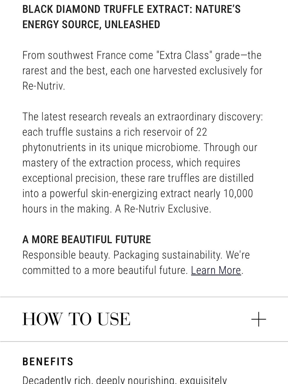 Estee Lauder Re-Nutriv Ultimate Diamond Crème - Gold and Clear - Picture 5 of 10